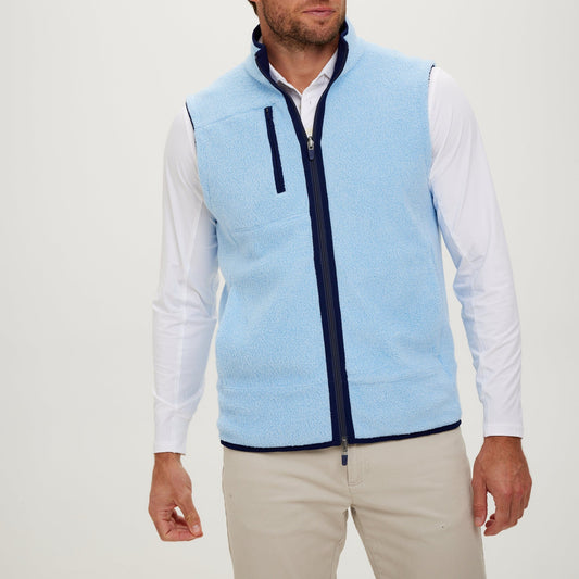 FLEECE REVERSIBLE VEST-SALE