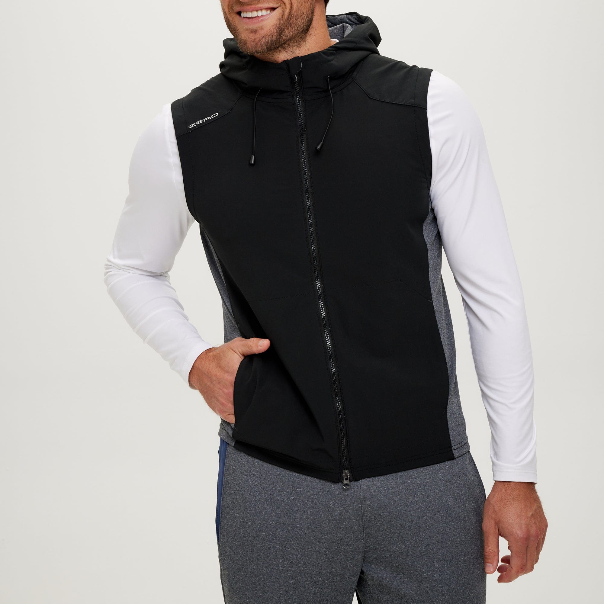 THE CHAMP HOODIE VEST-SALE - Zero Restriction