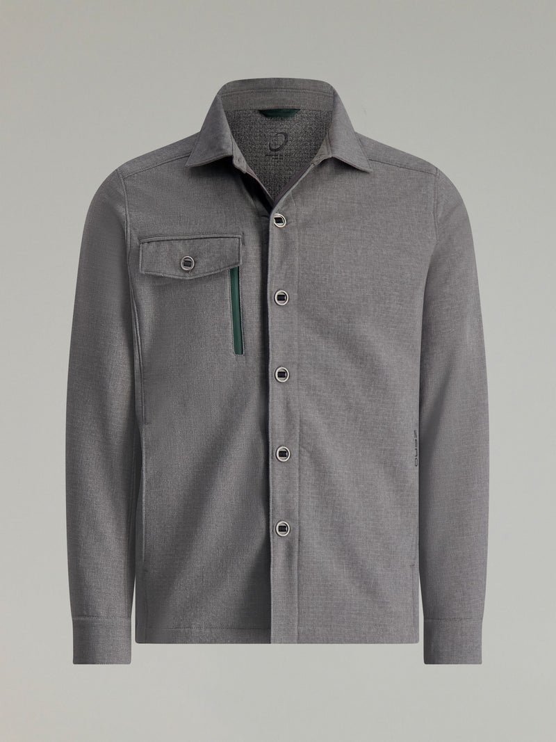 Urban Water-Repellent Shirt Jacket