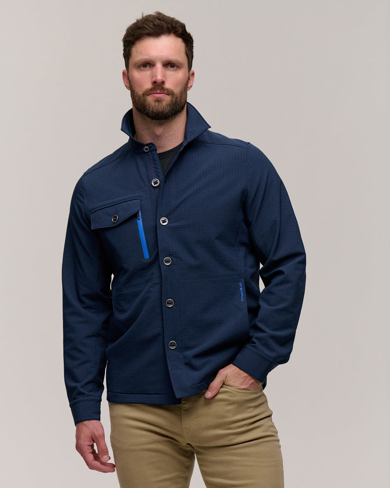 Urban Water-Repellent Shirt Jacket