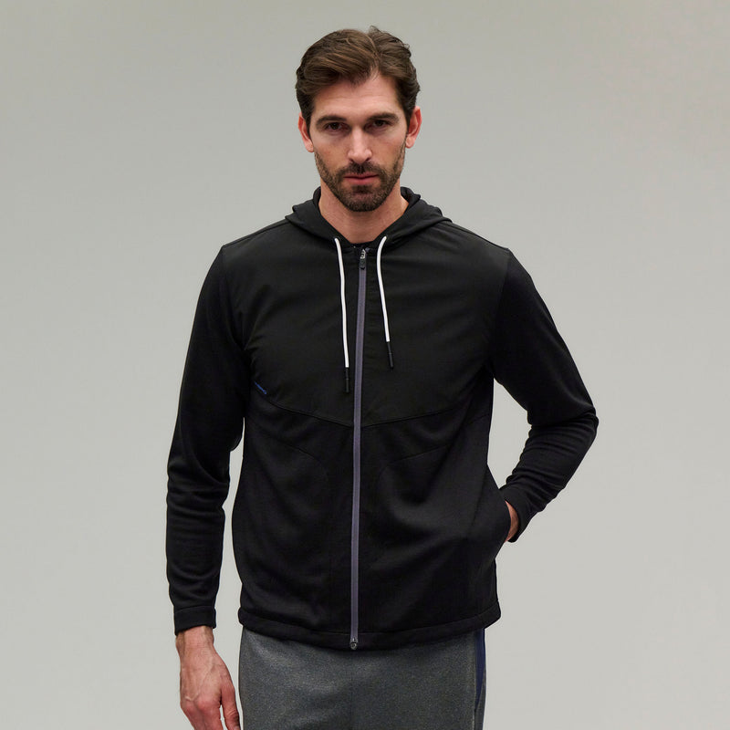 Tyson Hybrid Full-Zip Hoodie