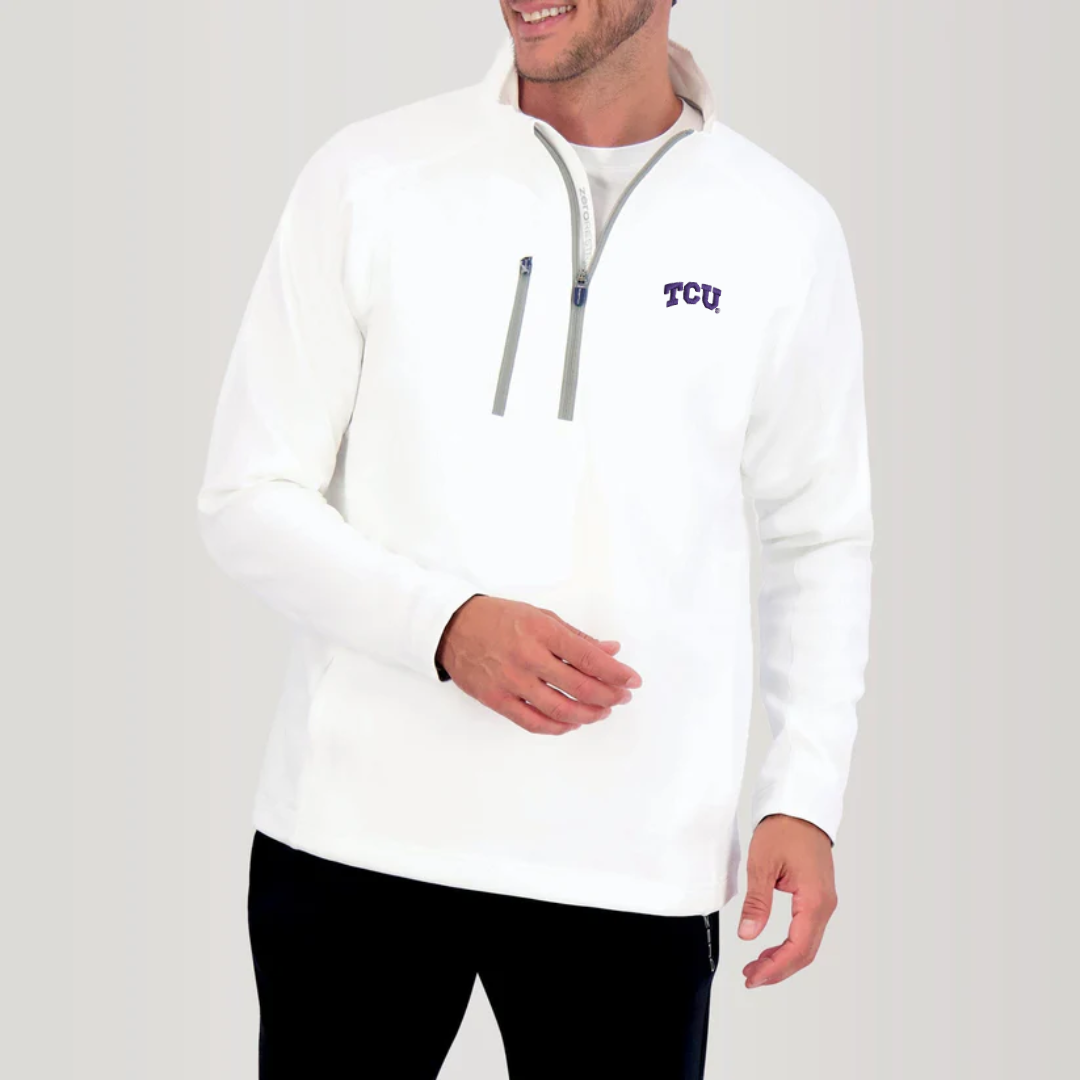 TCU | Z500 1/4 Zip Pullover | Collegiate