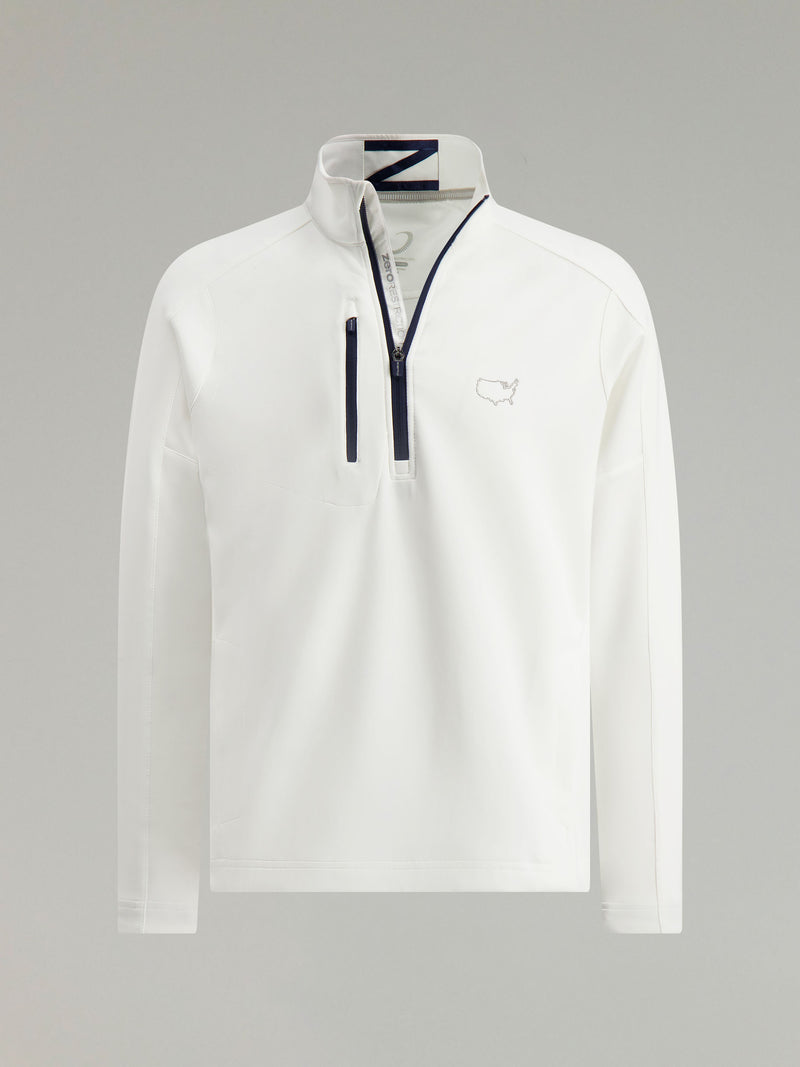 Z500 1/4 ZIP | USA Map Outline