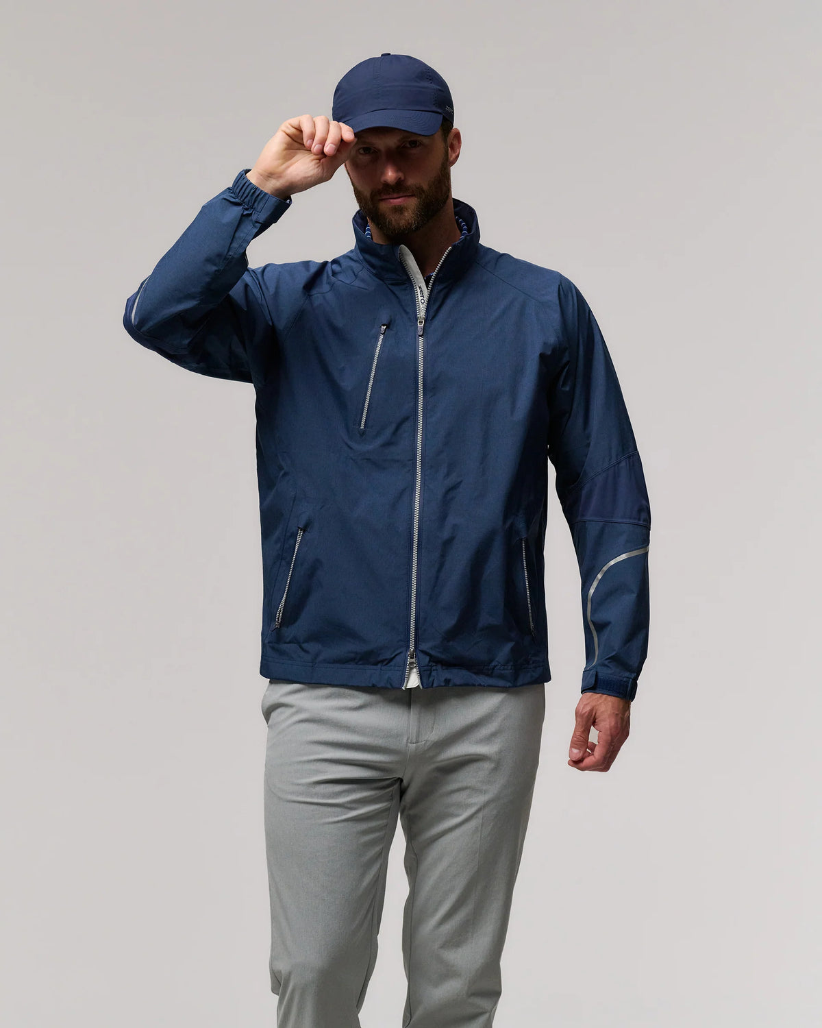 blue indigo melange