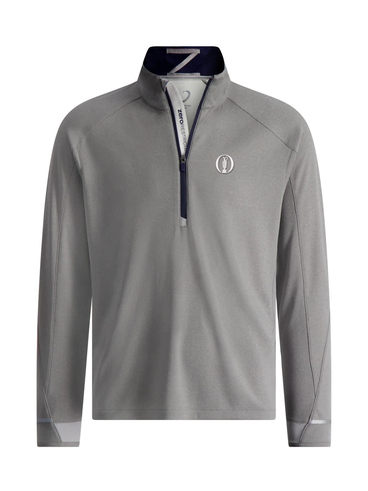 grey heather/navy