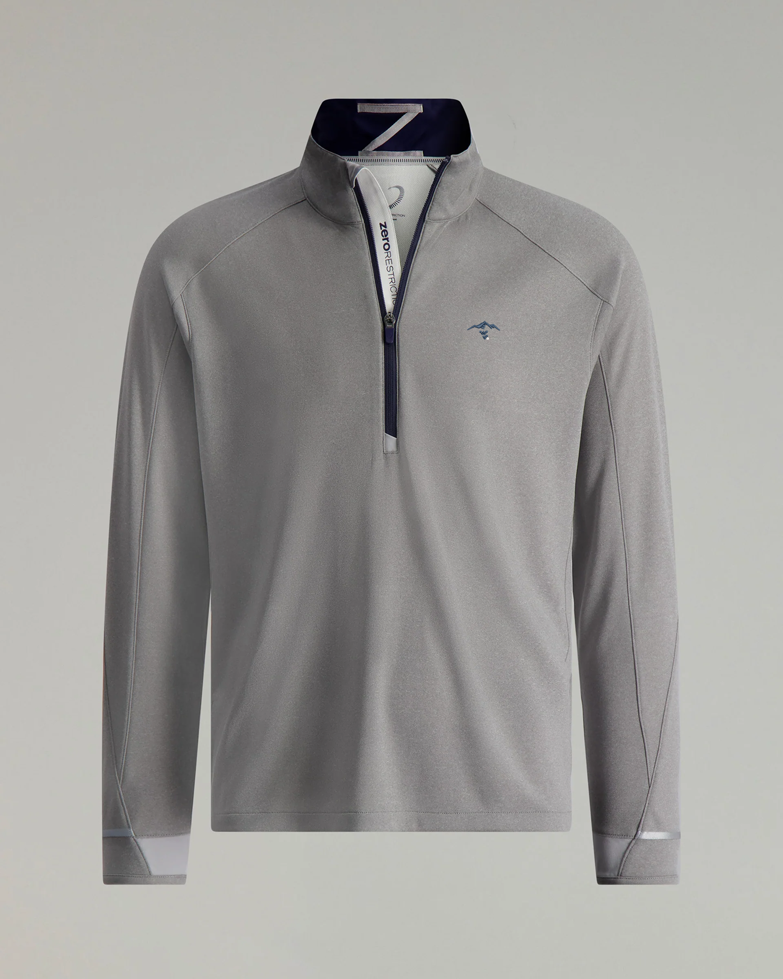 grey heather/navy