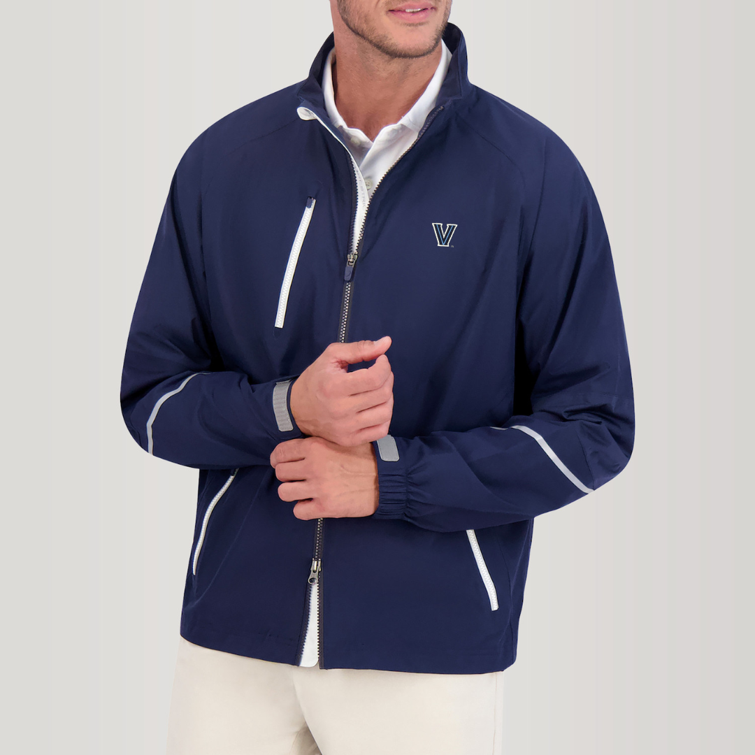 NAVY/METALLIC SILVER