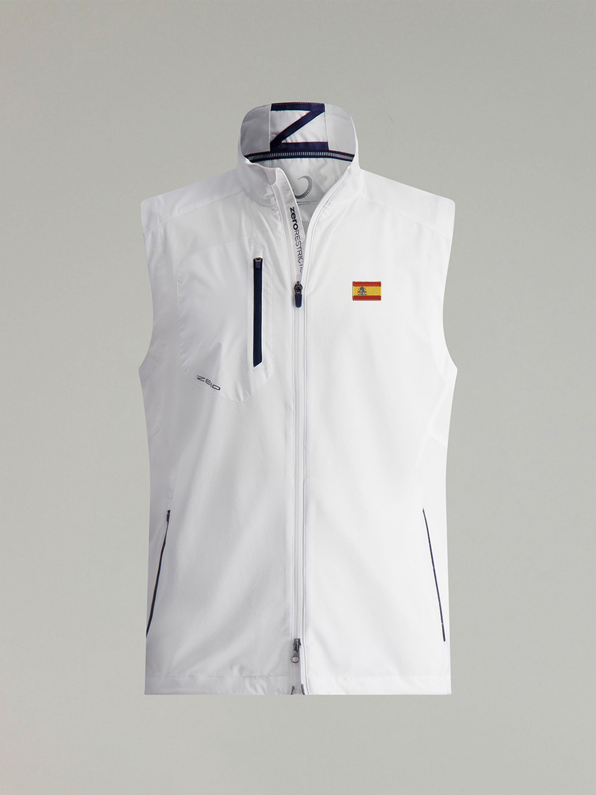 white/navy