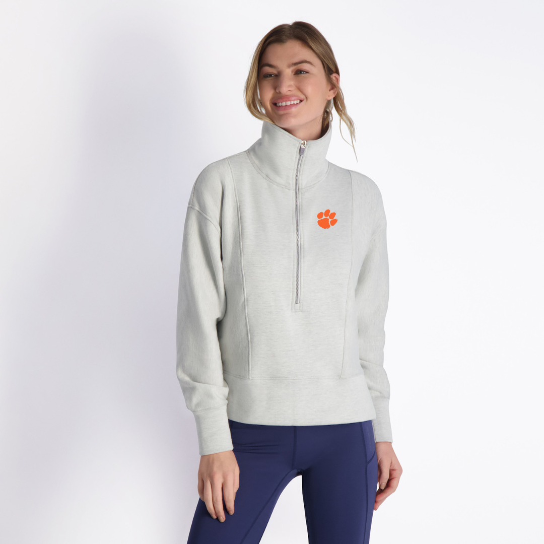 Clemson | Regan Zip Mock | Collegiate