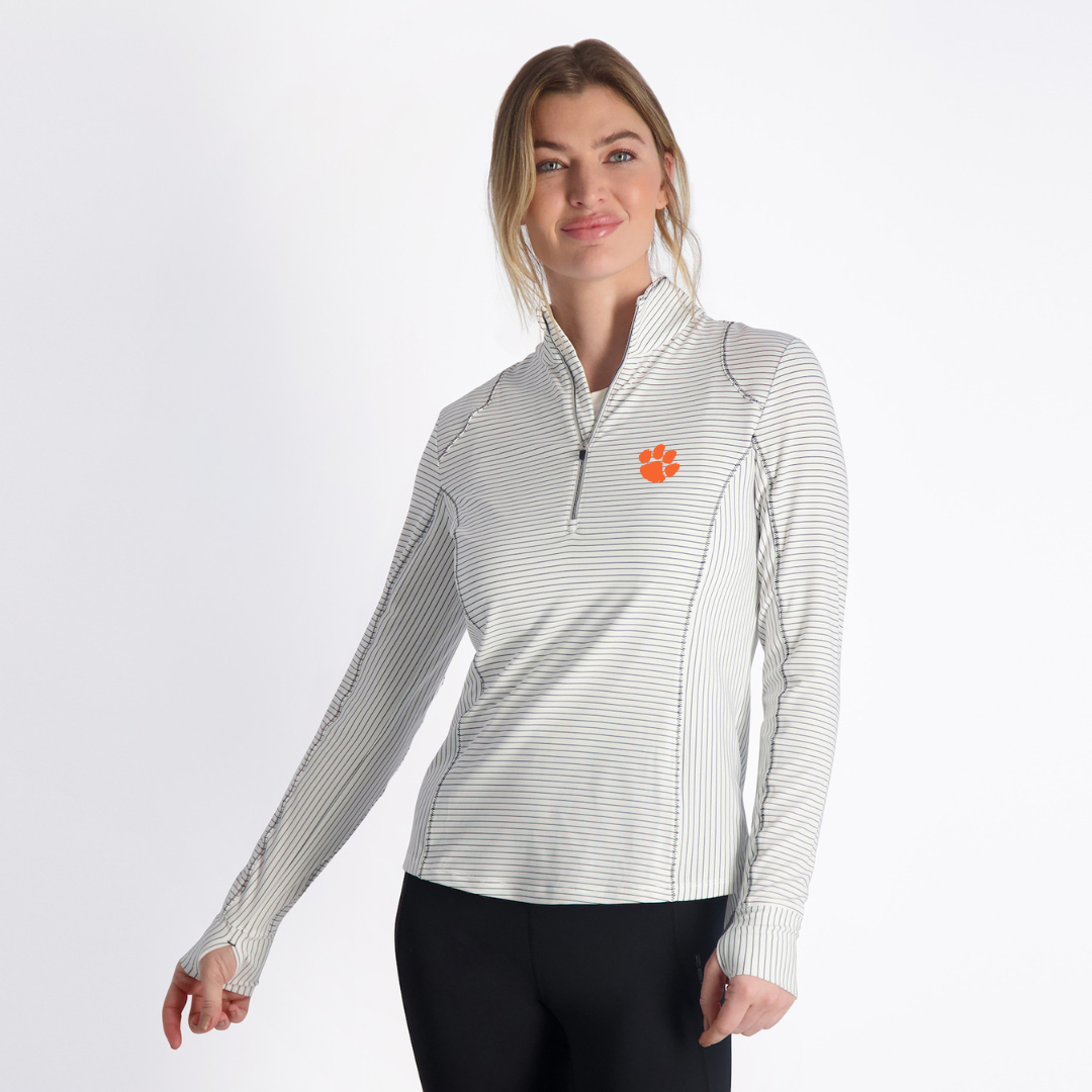 Clemson | Renae Zip Mock | Collegiate - Zero Restriction