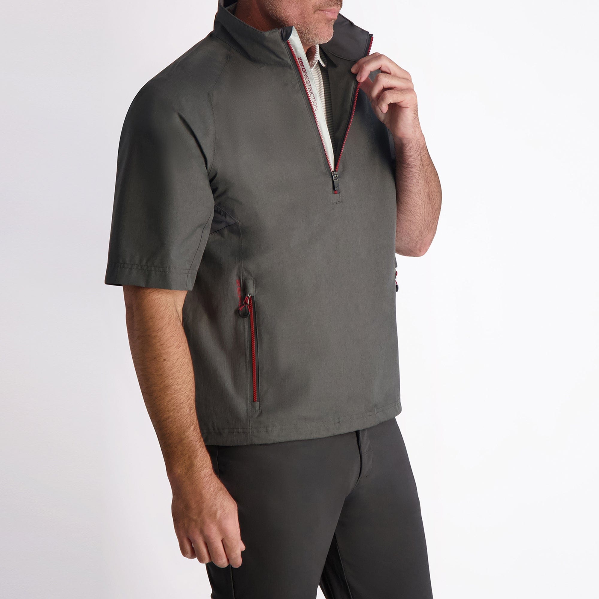 CHARCOAL MELANGE/PORTO