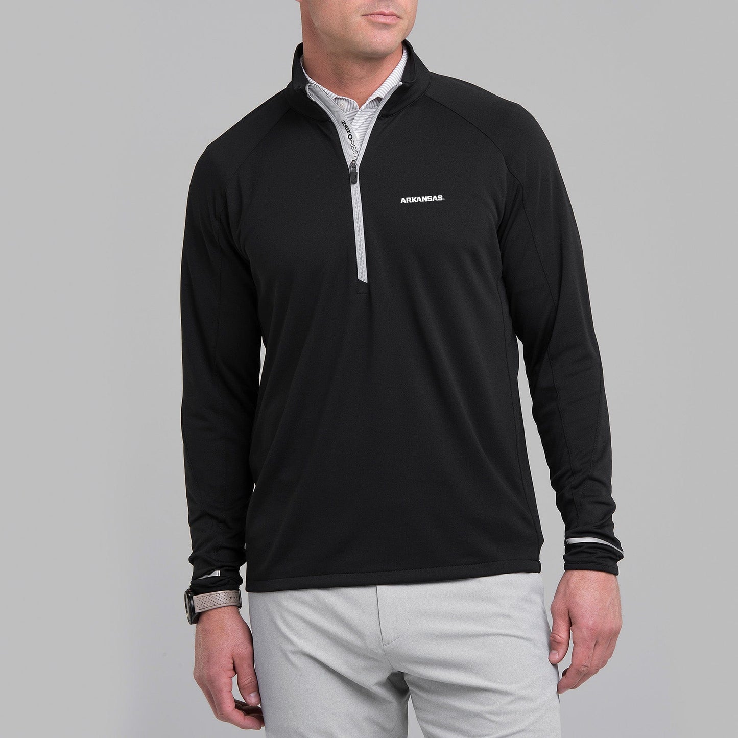 Arkansas | Z425 1/4 Zip Pullover | Collegiate - Zero Restriction