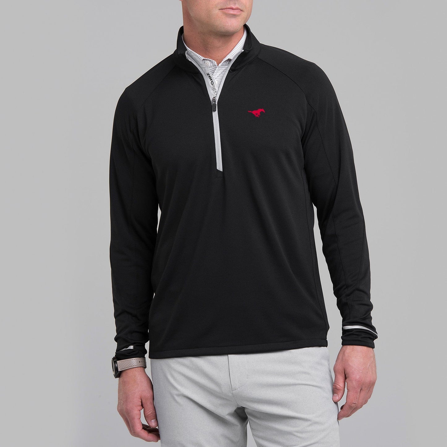 SMU | Z425 1/4 Zip Pullover | Collegiate