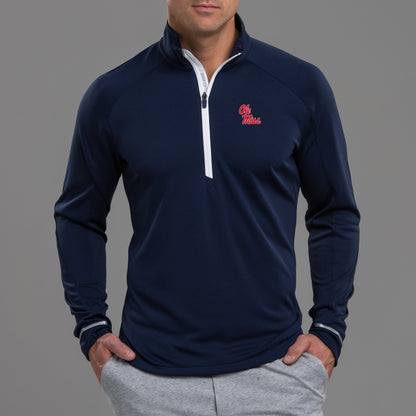 Ole Miss | Z425 1/4 Zip Pullover | Collegiate