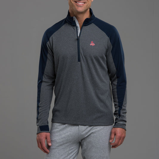 American University | Z425 1/4 Zip Pullover | Collegiate