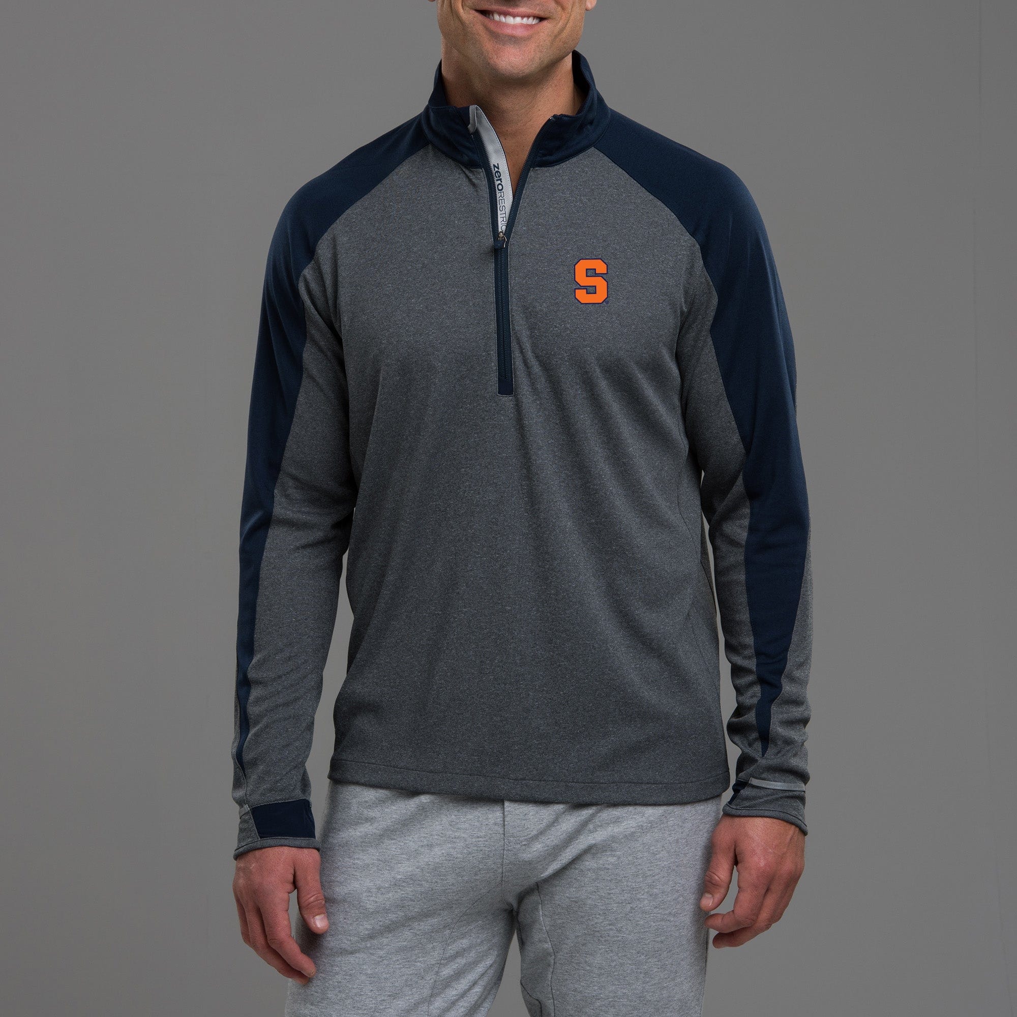 Syracuse | Z425 1/4 Zip Pullover | Collegiate