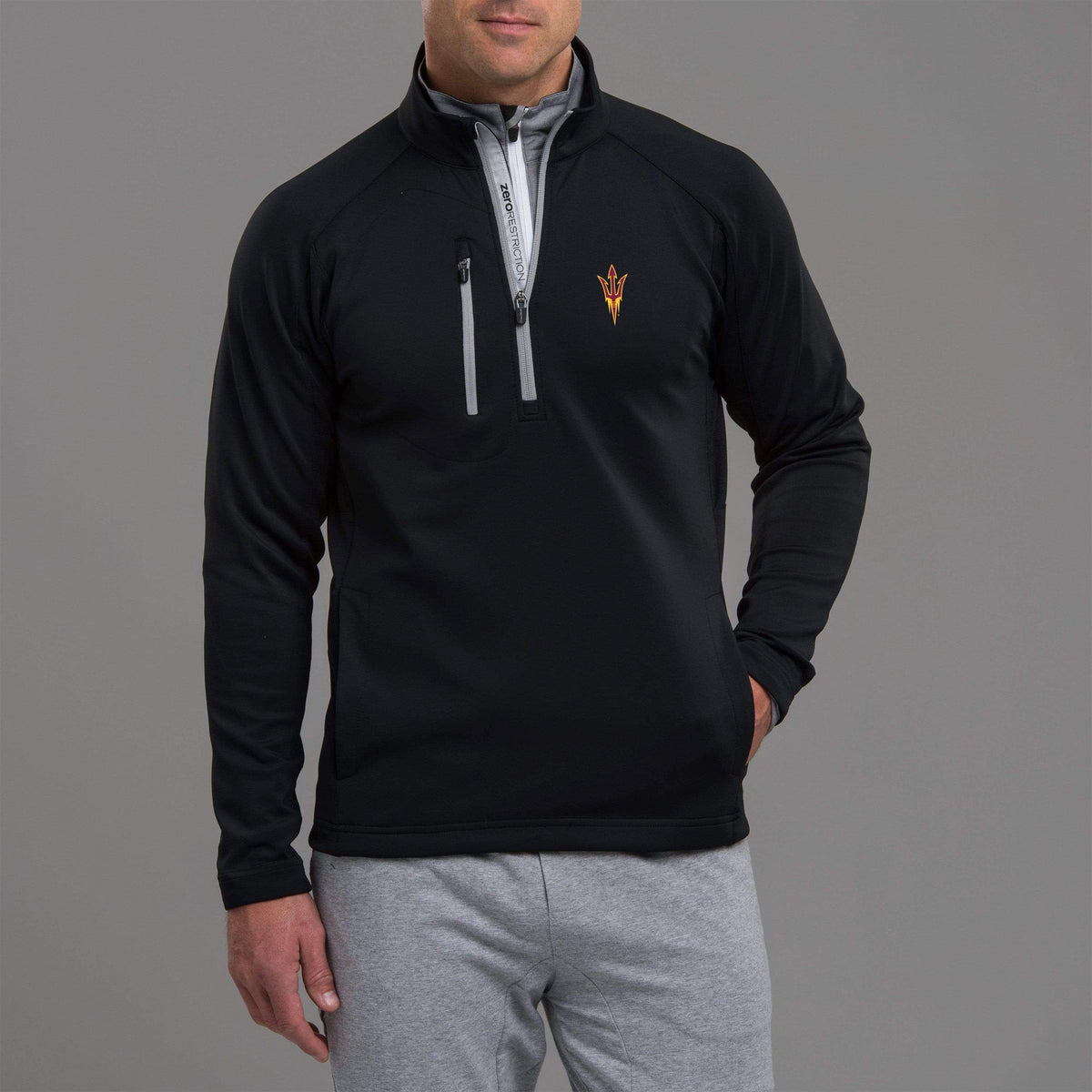 BLACK/METALLIC SILVER