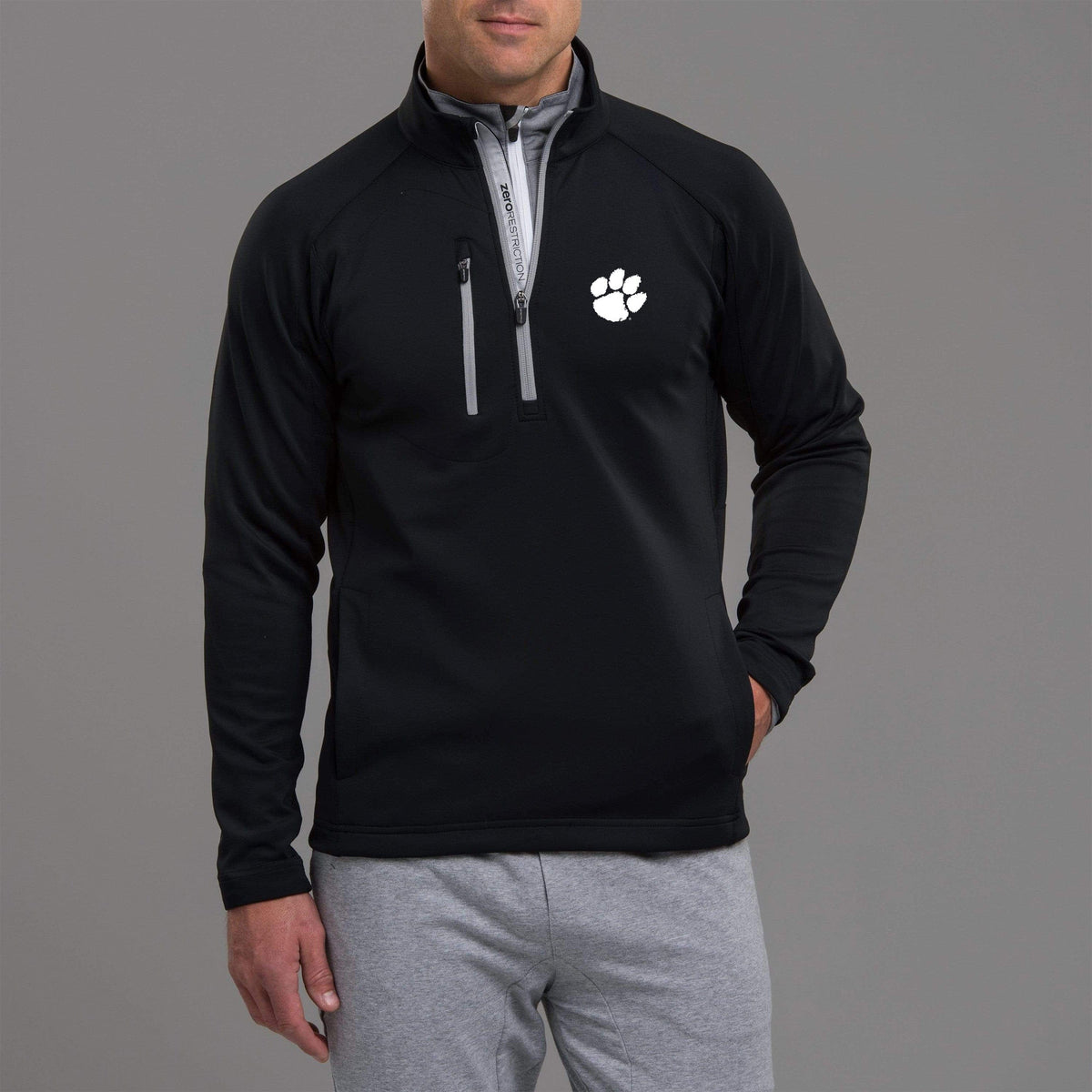 Clemson | Z500 1/4 Zip Pullover | Collegiate
