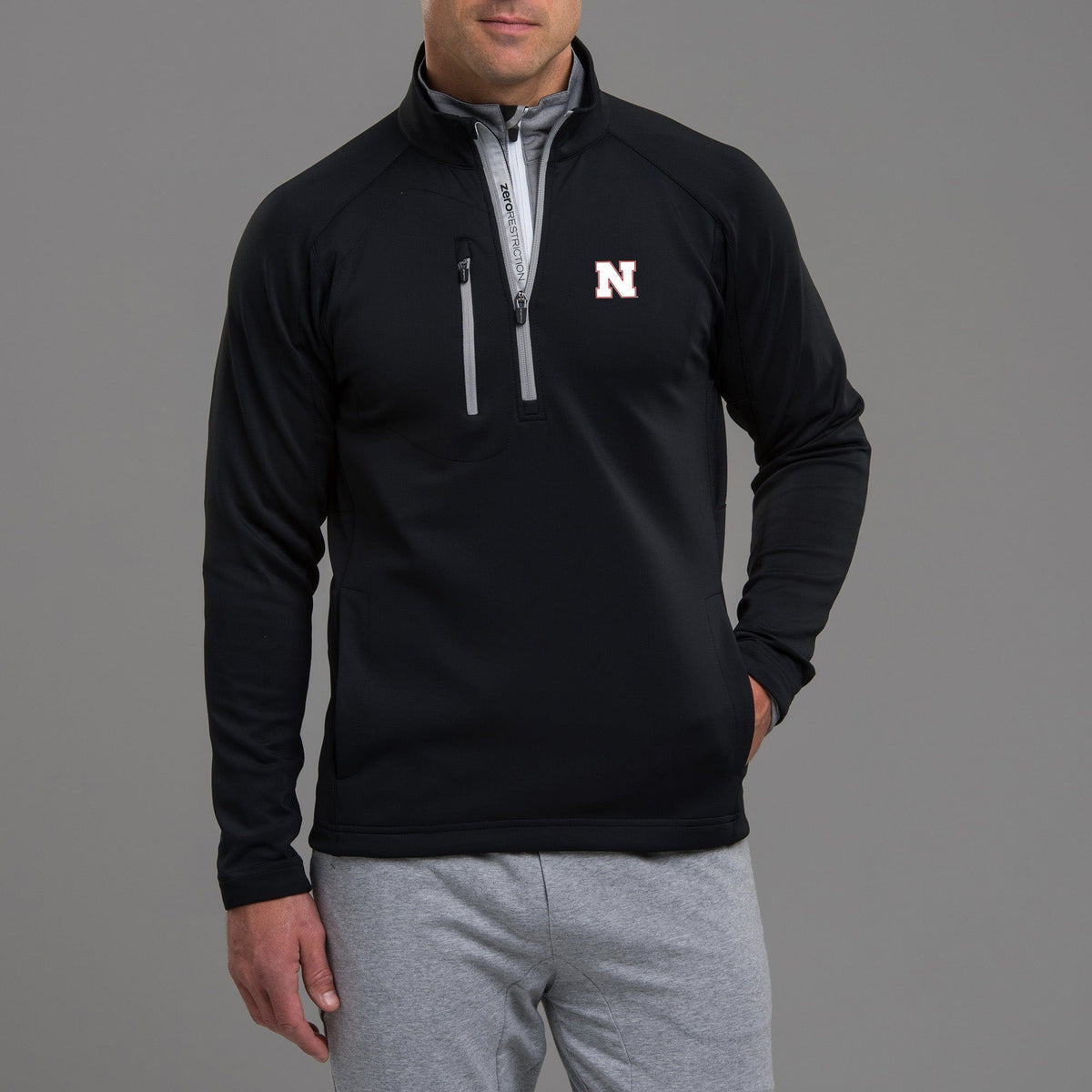 Nebraska | Z500 1/4 Zip Pullover | Collegiate
