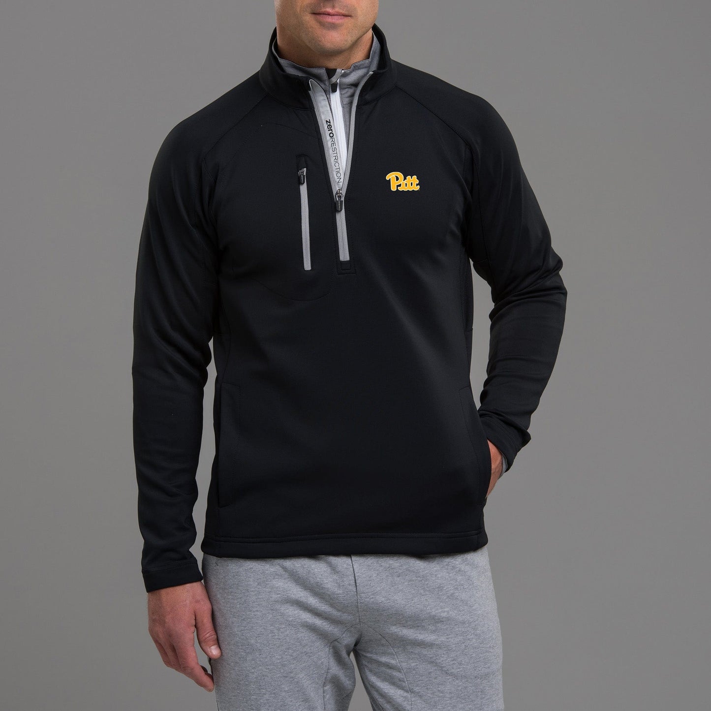 Pitt | Z500 1/4 Zip Pullover | Collegiate - Zero Restriction