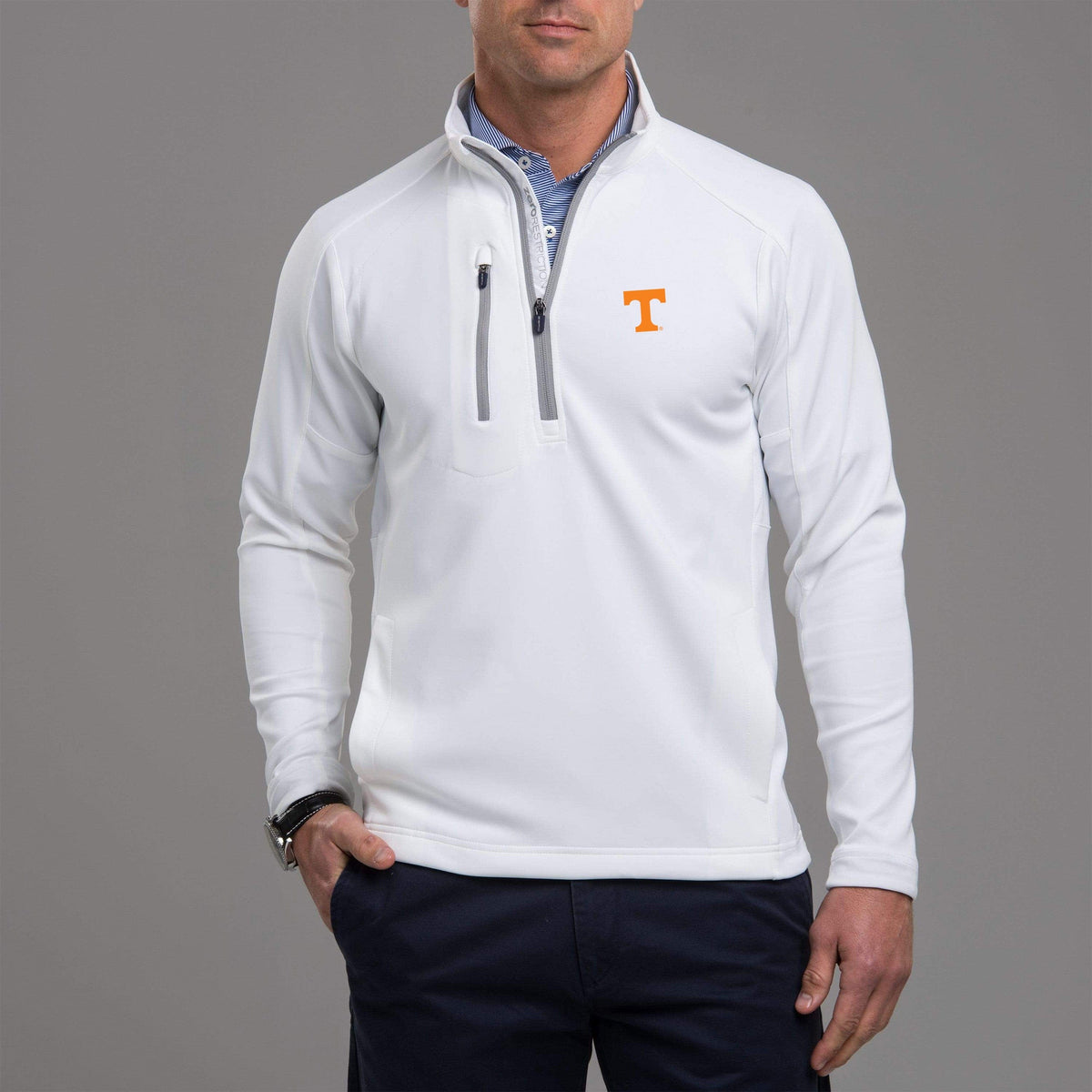 WHITE/METALLIC SILVER