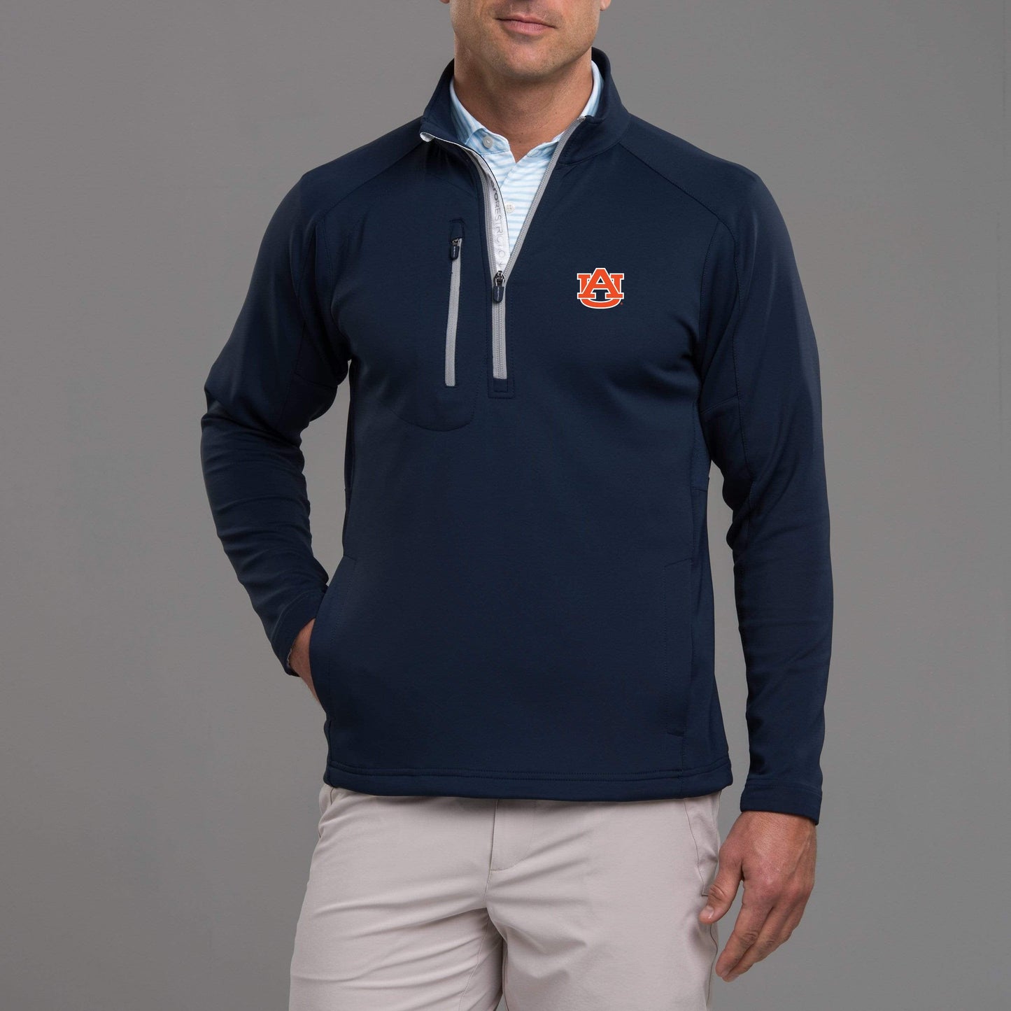 Auburn | Z500 1/4 Zip Pullover | Collegiate