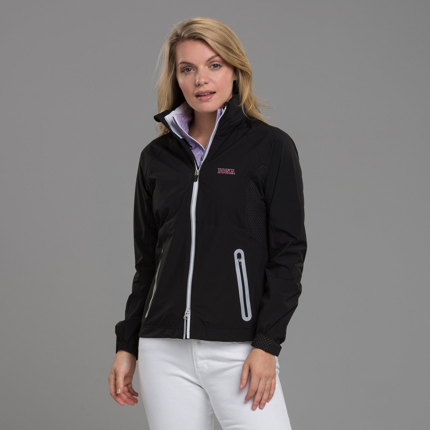 Iona | Hooded Olivia Jacket | Collegiate