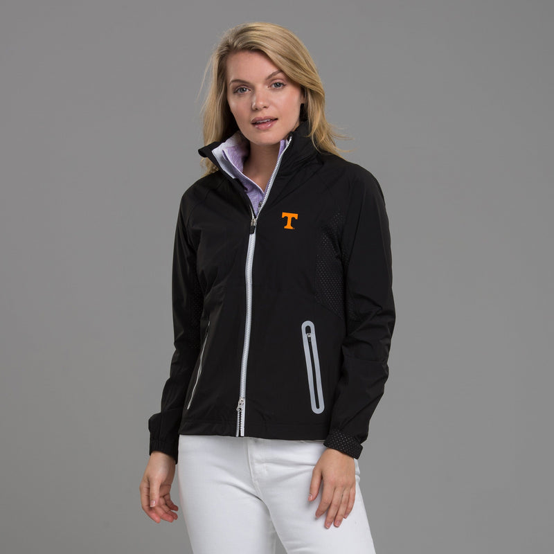 Tennessee | Hooded Olivia Rain Jacket | Collegiate