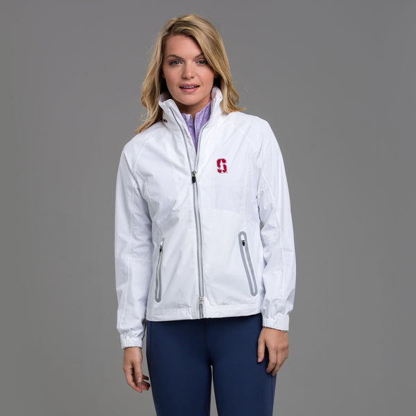 Stanford | Hooded Olivia Jacket | Collegiate – Zero Restriction
