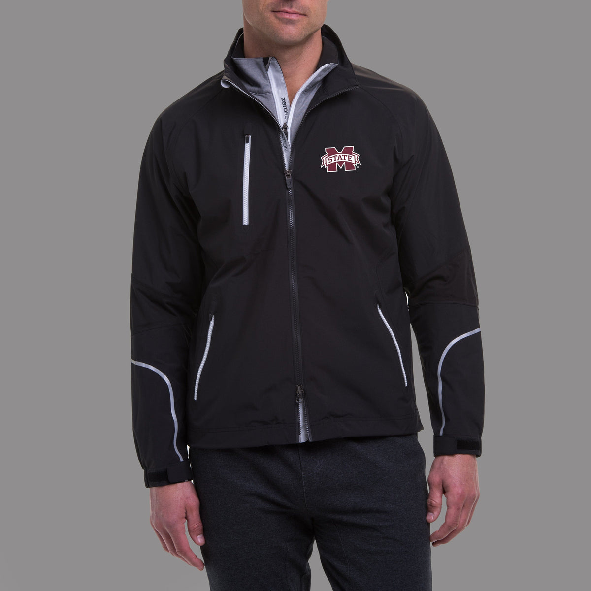 BLACK/METALLIC SILVER