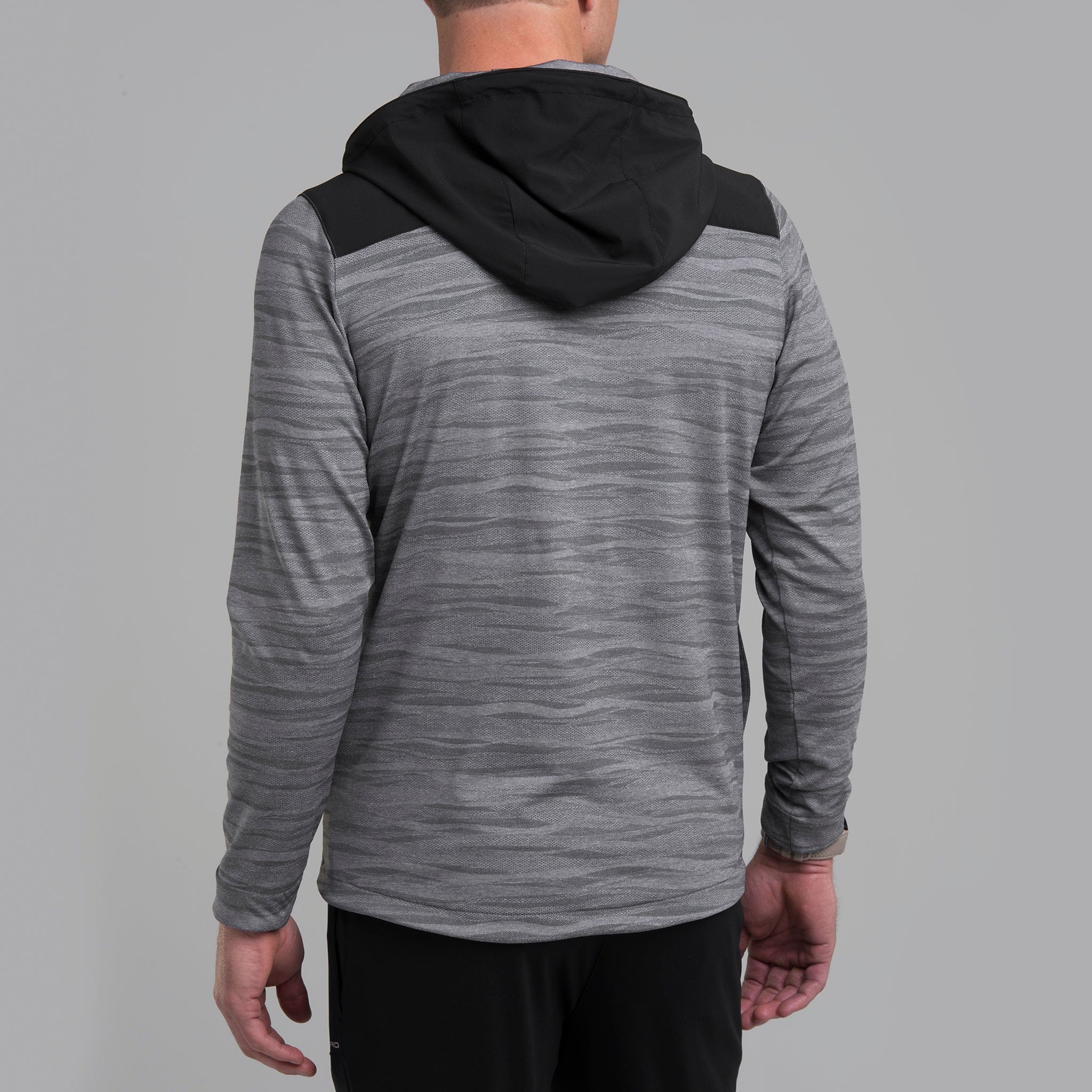 WAVE TEXTURED HOODIE