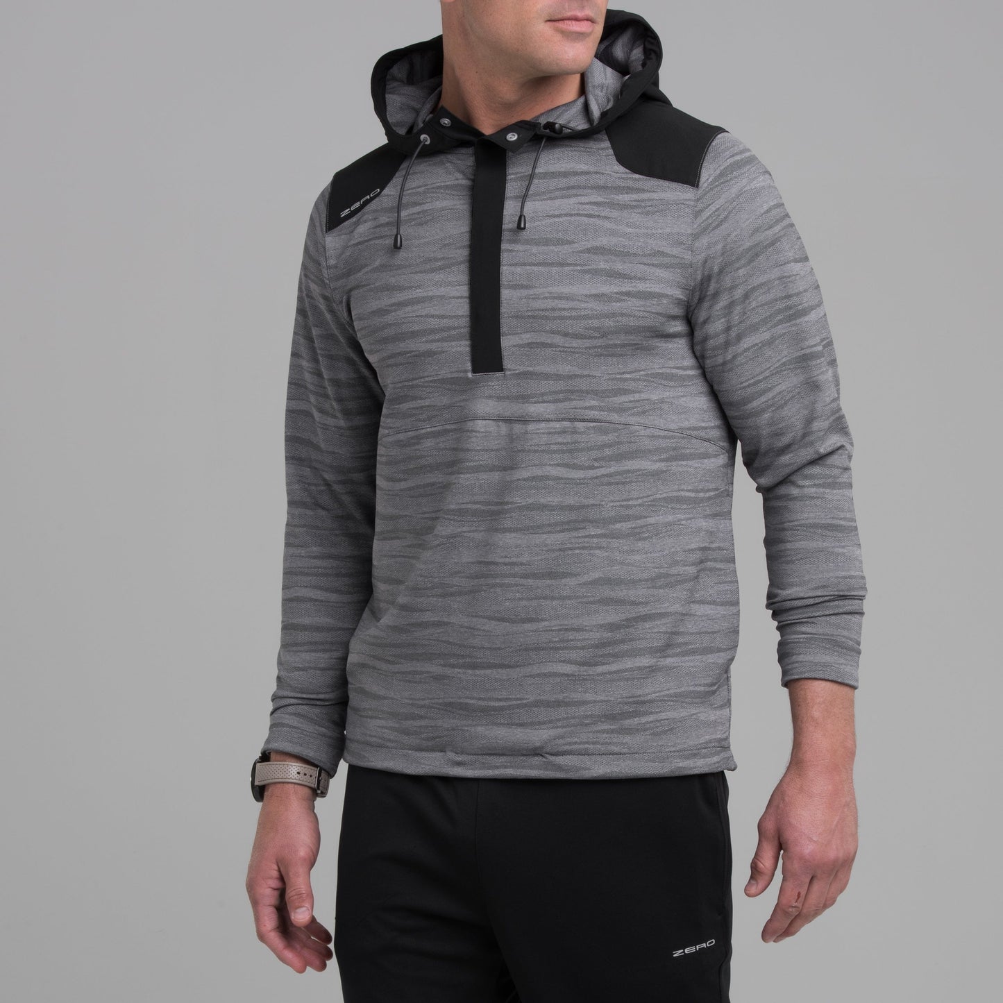 WAVE TEXTURED HOODIE - Sale - Zero Restriction