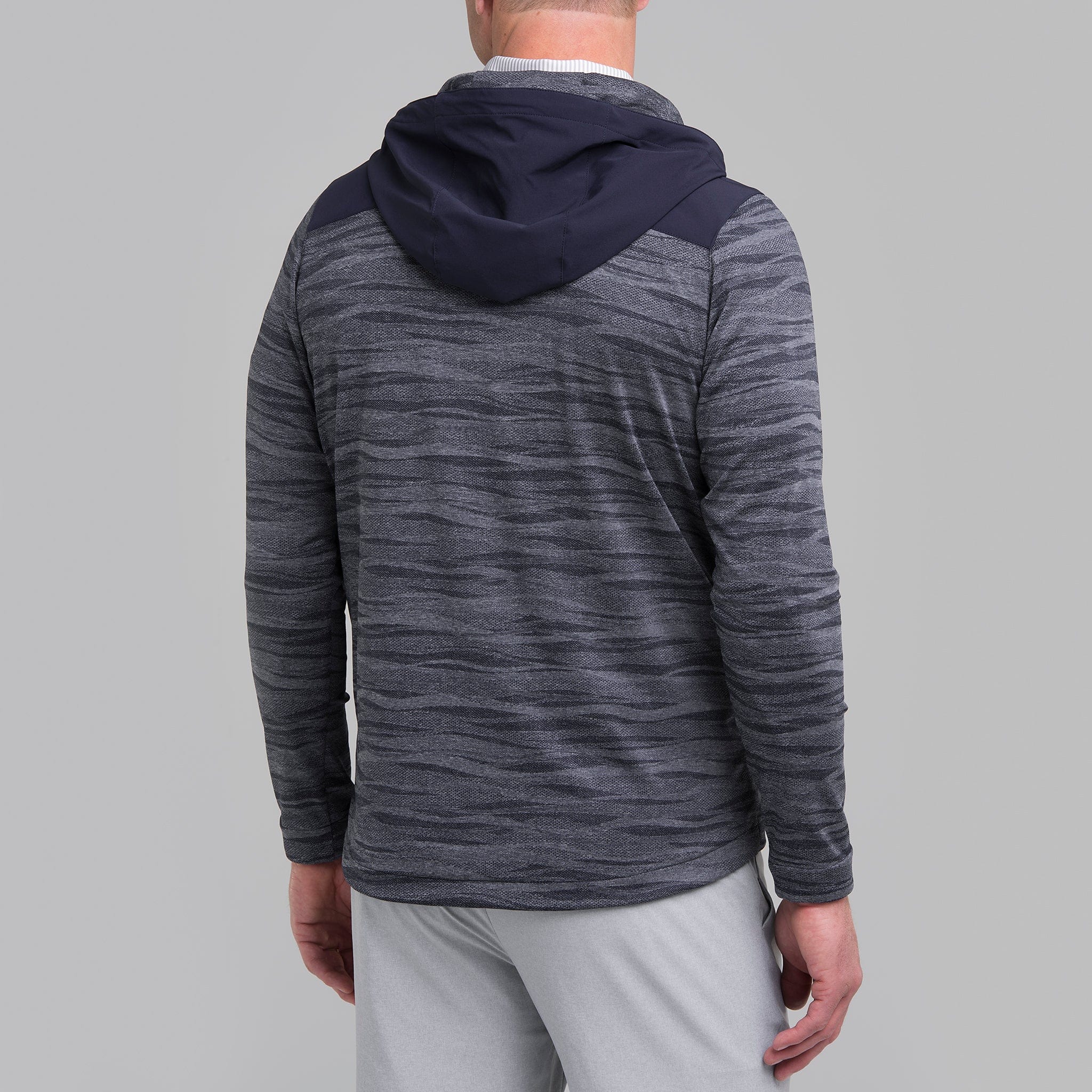 WAVE TEXTURED HOODIE
