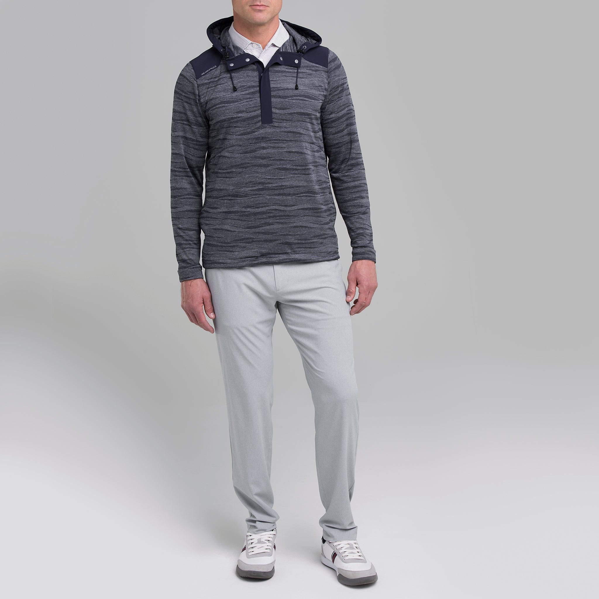 WAVE TEXTURED HOODIE