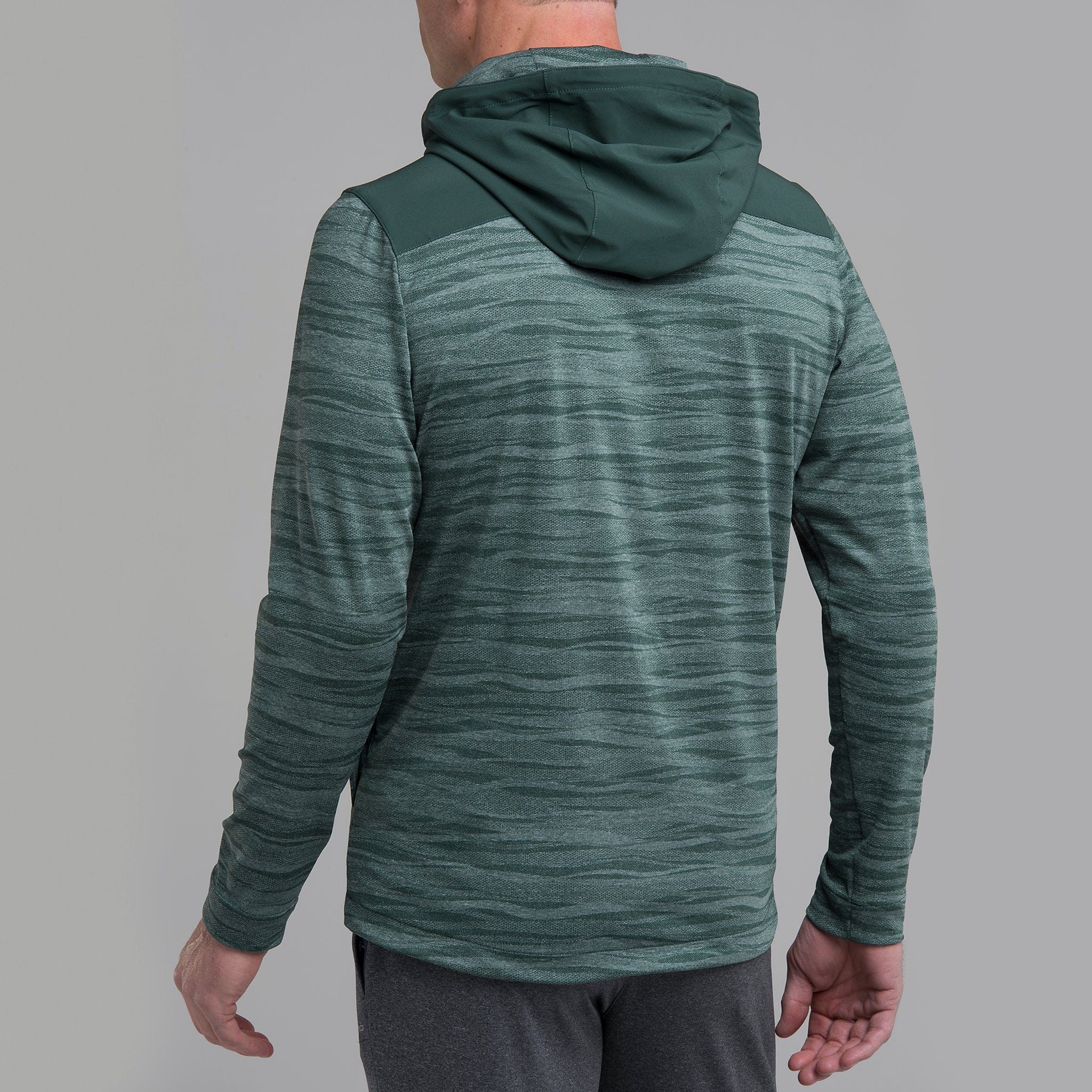 WAVE TEXTURED HOODIE