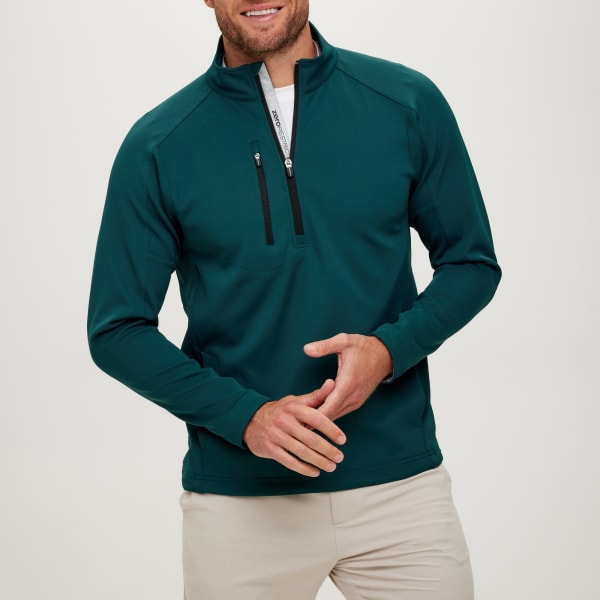 Z500 1/4 Zip Pullover, Hunter / Xlg